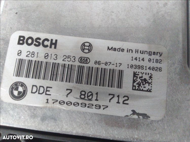 calculator motor 3.0d bmw seria 5 e60 an fabr. 2008