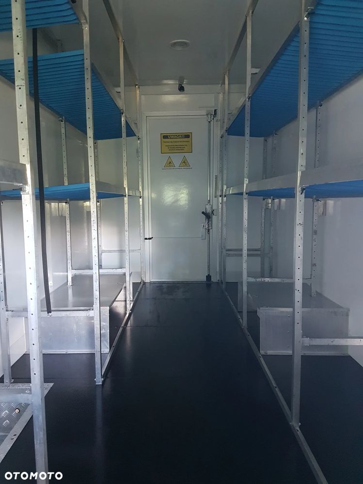 Iveco DAILY KONTENER NISKOPODŁOGOWY 4,43x2,23x2,42 SKLEP FOODTRUCK BAR KLIMA KONIOWÓZ KAMPER - 34