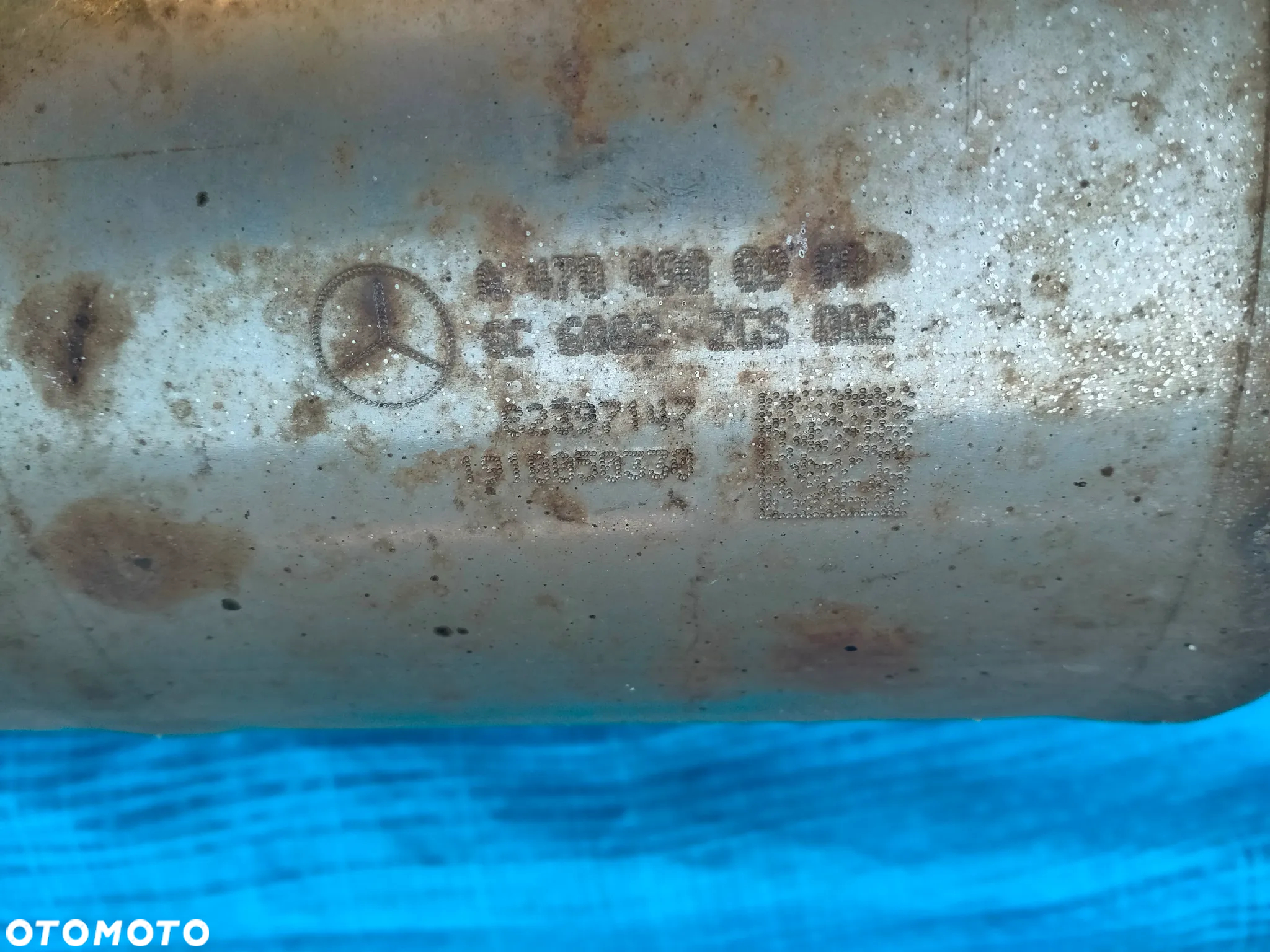 MERCEDES X klasa W470 350d / A4704900900 / Filtr Cząstek Stałych / Katalizator / DPF / Tłumik A4704901900 ORYGINAŁ - 3