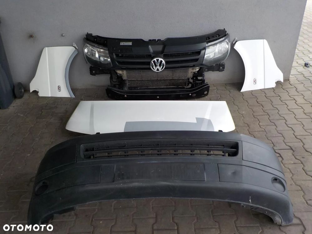 VW T5 LIFT KOMPLETNY PRZÓD MASKA ZDERZAK BŁOTNIKI - 1
