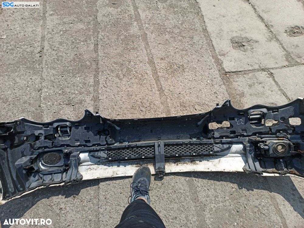 Bara Spoiler Fata Completa cu Capace Spalatoare Faruri Mercedes Clasa C Class W203 2001 - 2004 Culoare 744 [L0523] - 8