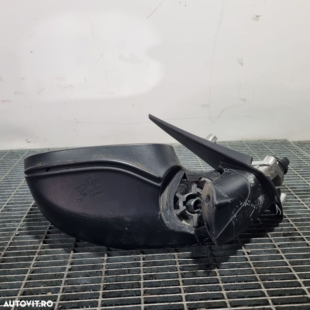 Oglinda stanga BMW X1 E84 2009 - 2015 5 Usi NEGRU (1173) Fără rabatare electrică SE ... - 4
