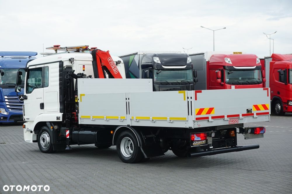 MAN / TGL / 12.250 / SKRZYNIOWY + HDS / FASSI F 65 / PILOT - 8