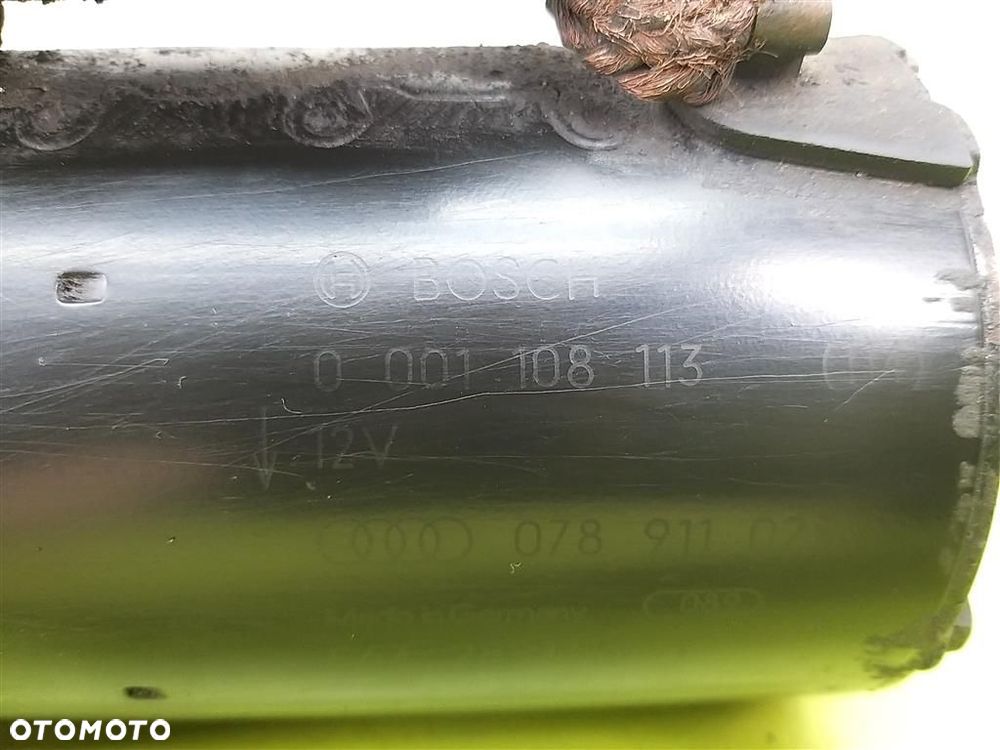 Rozrusznik Audi A4 B5 1995-2001 2,6 V6 BENZYNA 0001108113 ORYGINAŁ - 8