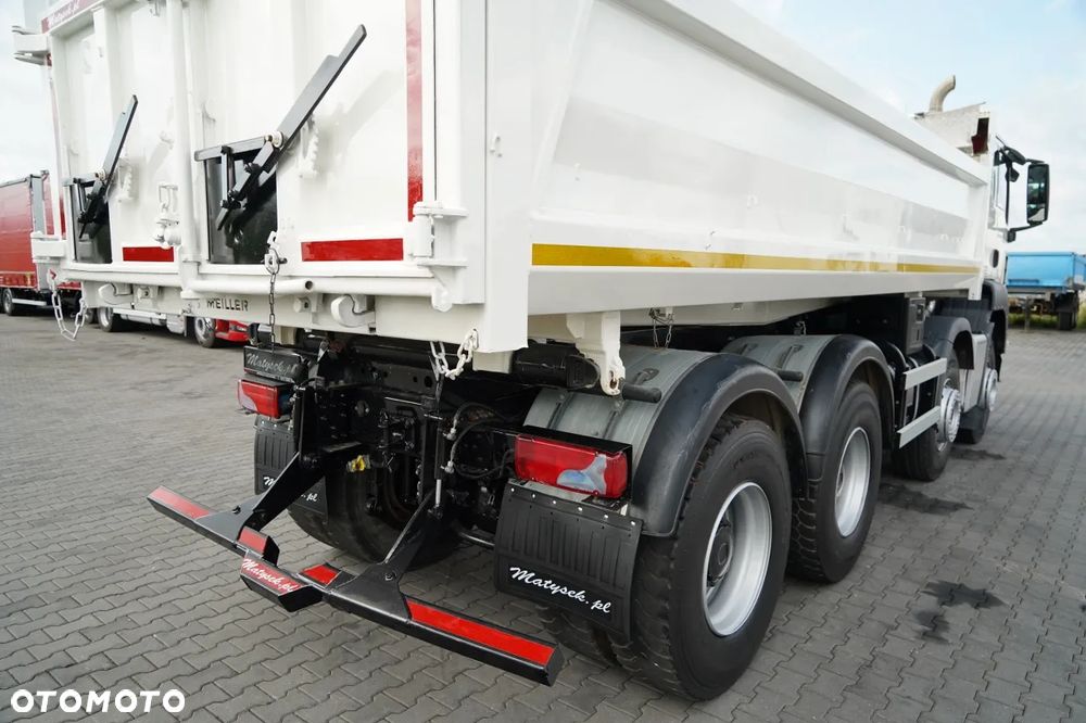 MAN TGS 35.420 / 8X4 / WYWROTKA 2 STRONNA / MEILLER KIPPER / HYDROBURTA / AUTOMAT / EURO 6 - 23