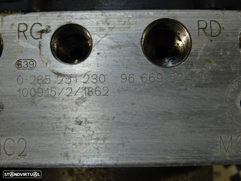 Abs Peugeot Rcz  0265251230 / 9666957480 / 0265951472 / 9674196480 - 6