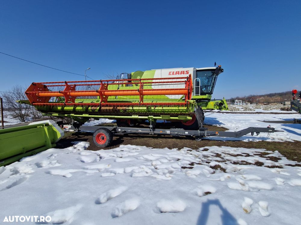 Claas VARIO V 680 HEDER CEREALE  CU CARUCIOR  TRANSPORT CLAAS - 21