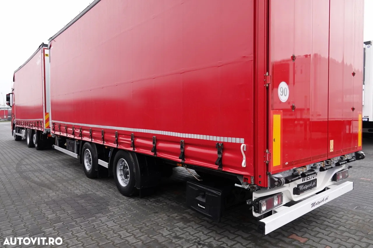 Mercedes-Benz ACTROS 2548 / TANDEM COMBINAT 120 M3 / TRANSIT / AER CONDIȚIONAT PARCARE / SPAȚIU MARE / DUPĂ CONTRACT DE SERVICE GOLD / - 15