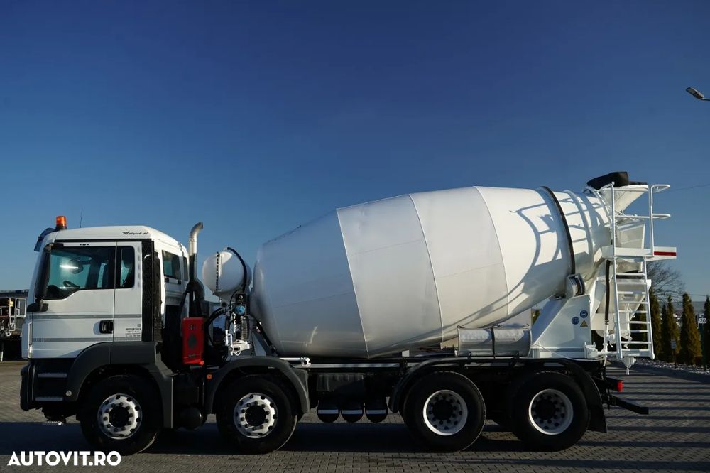 MAN TGS 32.420 / 8x4 / BETONIERĂ FRUMECAR / BETONIERĂ 9 M3 - 2