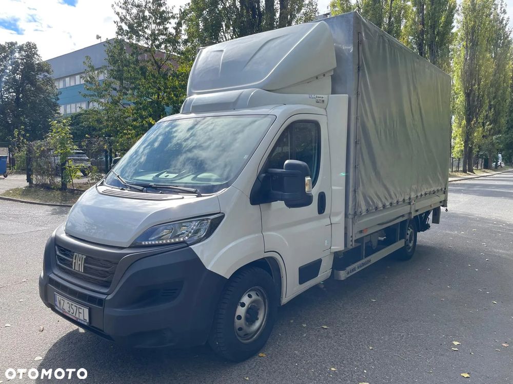 Fiat Ducato 160KM Plandeka 8EP Winda BAR 750kg Pierwszy właściciel - 2