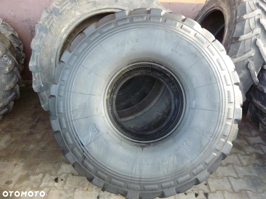 Opona używana rolnicza 24R20.5 MICHELIN XS 2000zł W3761 - 2