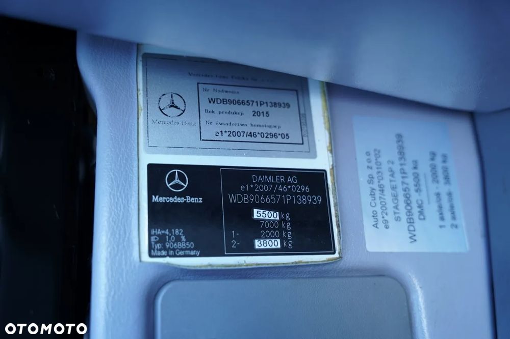 Mercedes-Benz SPRINTER 516 CDI / 2x KLIMA / SPROWADZONY / - 38