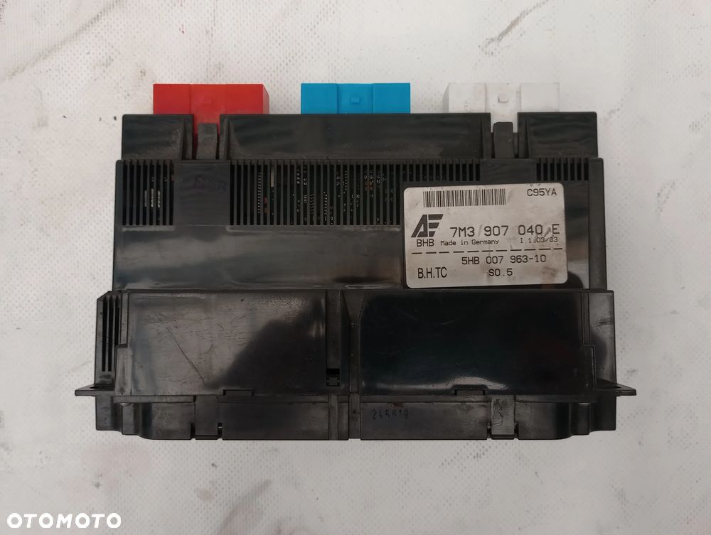 VW Sharan MK2 Lift Panel Sterowania Klimatyzacji 7M3907040E - 3