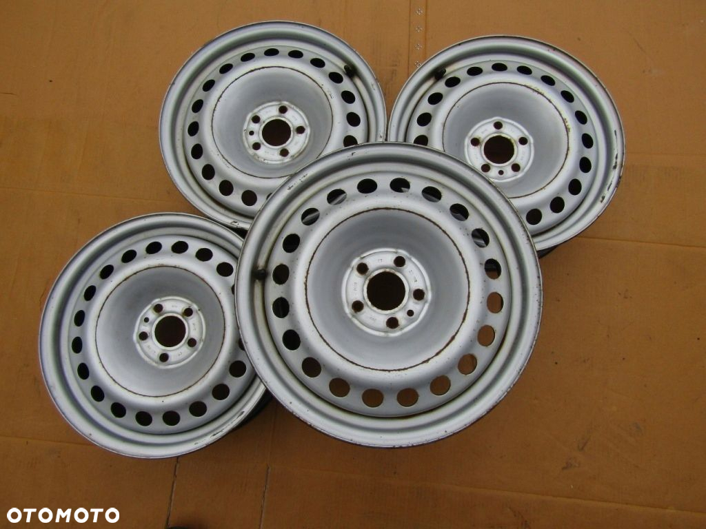 4x Felgi 16 Fiat 500L Tipo II Doblo Opel Combo D 6j 5x98 ET36,5 / oryginał - 10