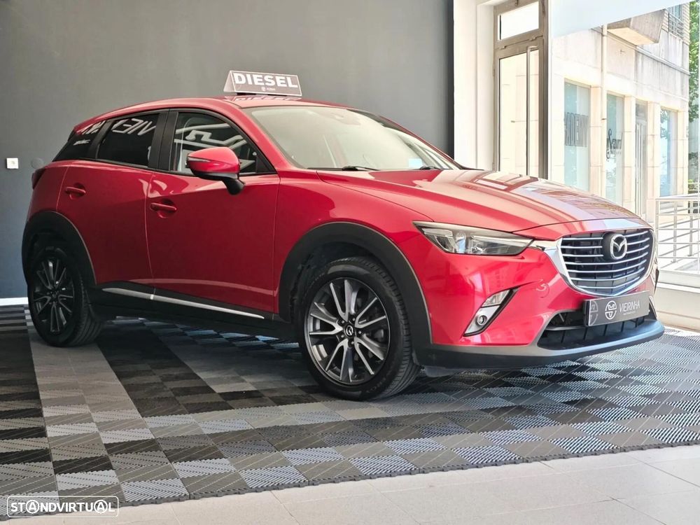 Mazda CX-3 1.5 Sky.Excellence HT Leather White Navi - 17