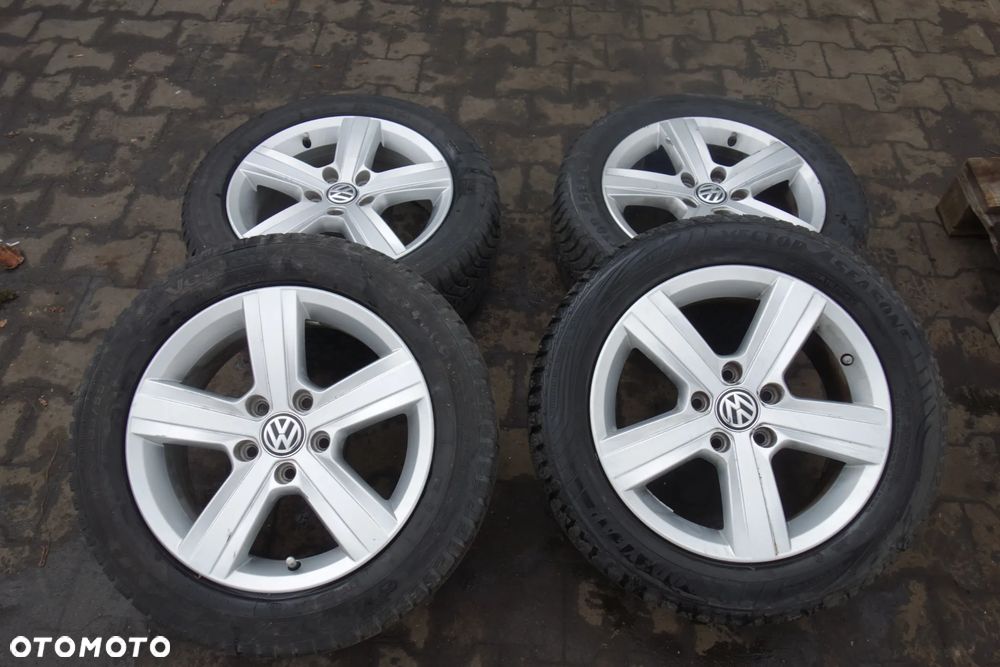 KOMPLET KÓŁ VOLKSWAGEN SPORTSVAN 205/55 16 ET 46 - 1