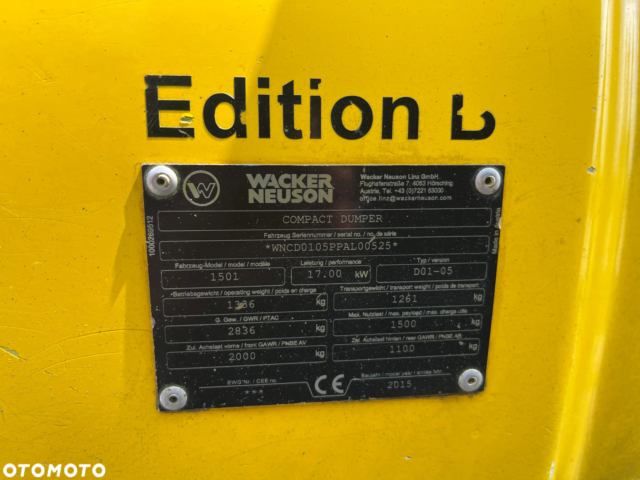 Wacker Neuson 1501 - 21