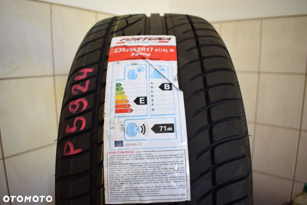 ZR17 235/45 Fortuna Sport F2000 Wysyłka gratis! - 1