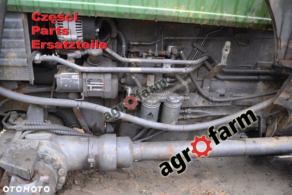 Fendt 511 części skrzynia biegów, zwolnica, silnik - 4
