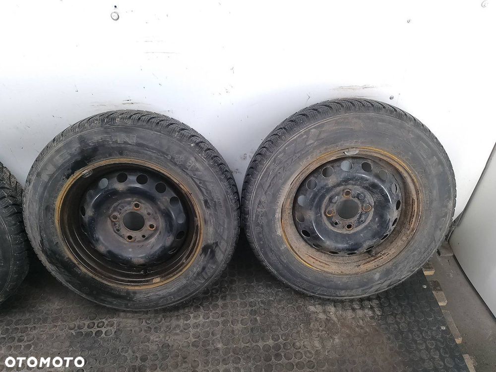 FELGI STALOWE KOMPLET 13 Z OPONAMI FIAT PANDA II 5.00BX13H - 5