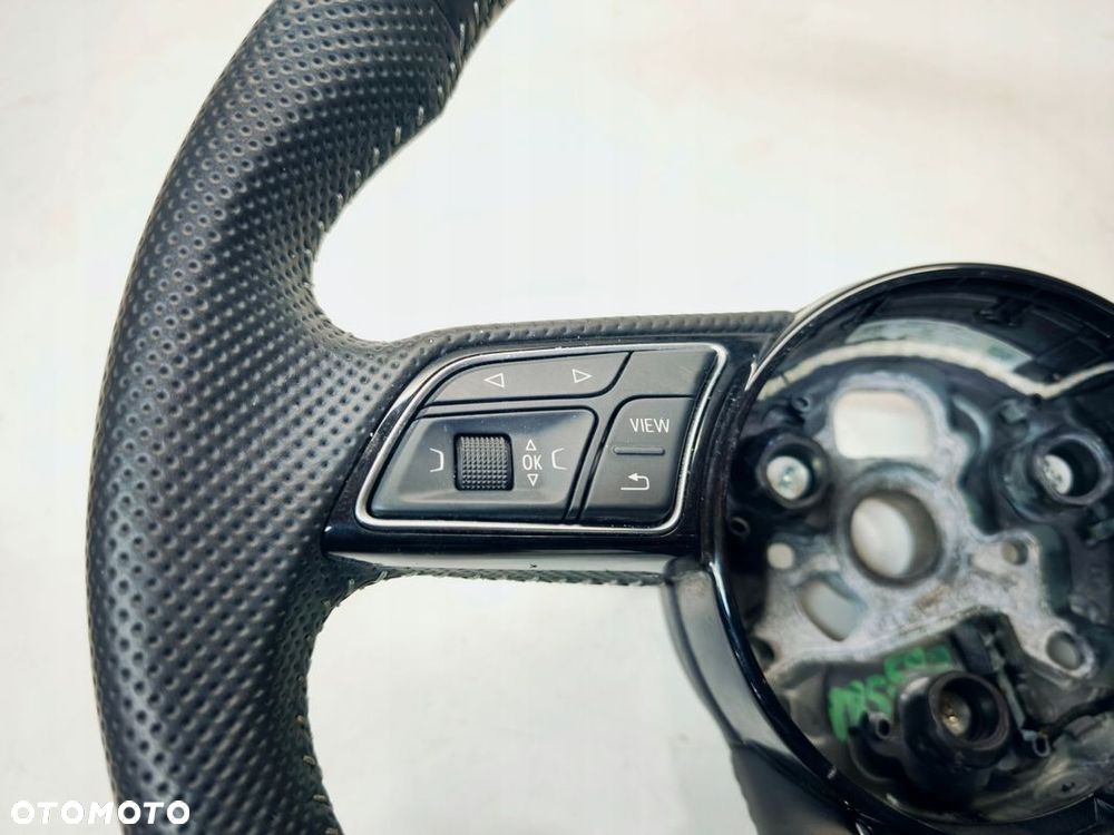 KIEROWNICA SKÓRA PIKOWANA S LINE ŚCIĘTA AUDI A4 B9 A5 8W 8W0419091DG JAH - 8