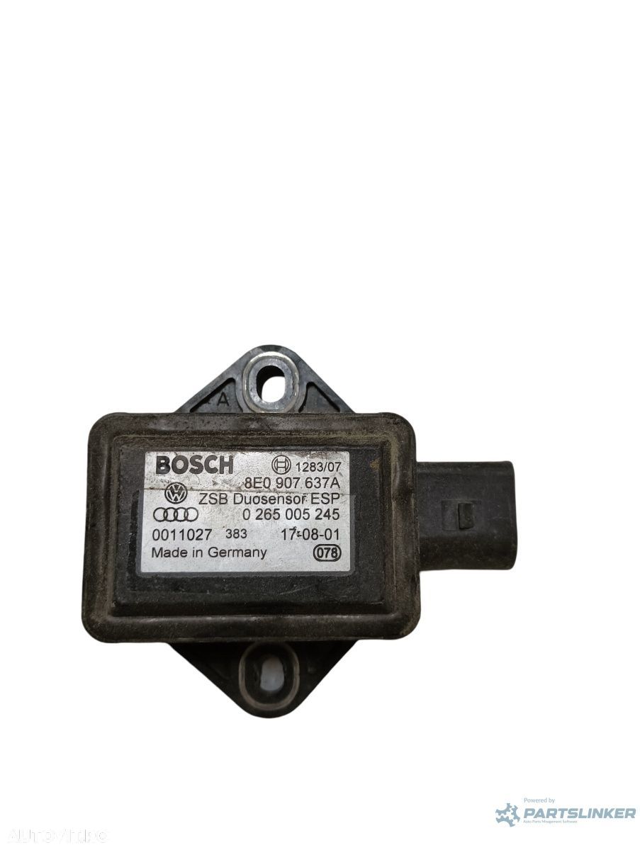 Senzor ESP  SKODA SUPERB 3U4 2001 - 2008, AUDI A4 II 8E2, B6 2000 - 2005 BOSCH 0 265 005 245 8e0907637a - 1