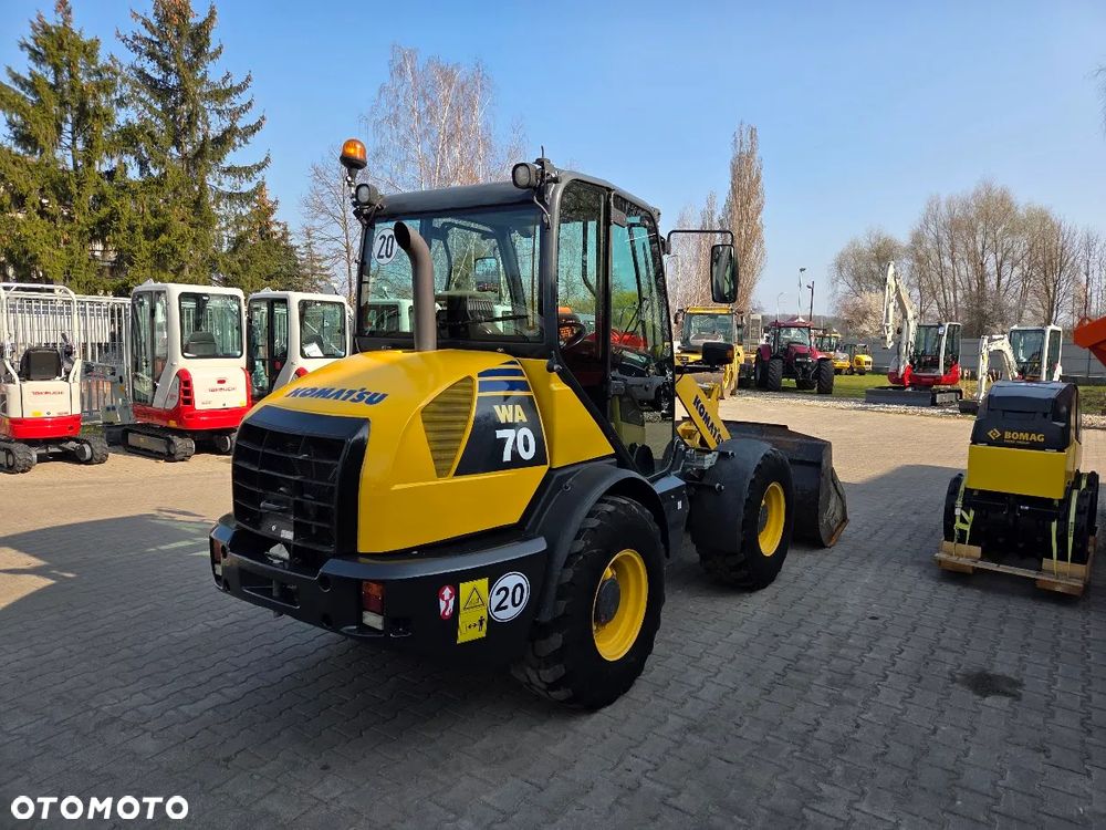 Komatsu Ładowarka Kołowa KOMATSU WA70-7 łyżka + widły - 7