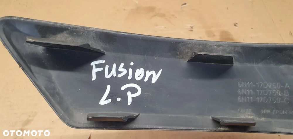 Listwa zderzaka lewy przód przednia lewa Ford Fusion Lift 6N11-17D750-A - 6