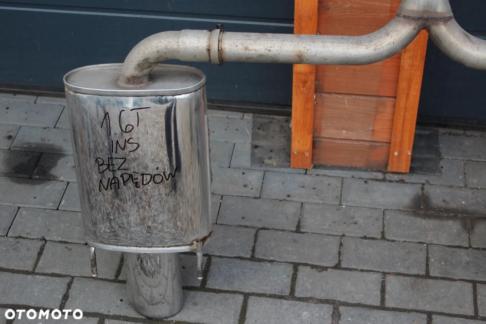 TŁUMIK ŚRODKOWY KOŃCOWY PODWÓJNY Z KWASÓWKI OPEL INSIGNIA A 1.6 T TURBO BEZ NAPĘDÓW KOMPLETNY SEDAN HATCHBACK KOMBI - 7