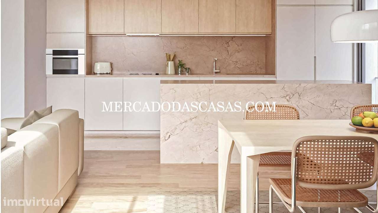 Apartamento T2 com muita luminosidade, c/ terraço - Grande imagem: 5/28
