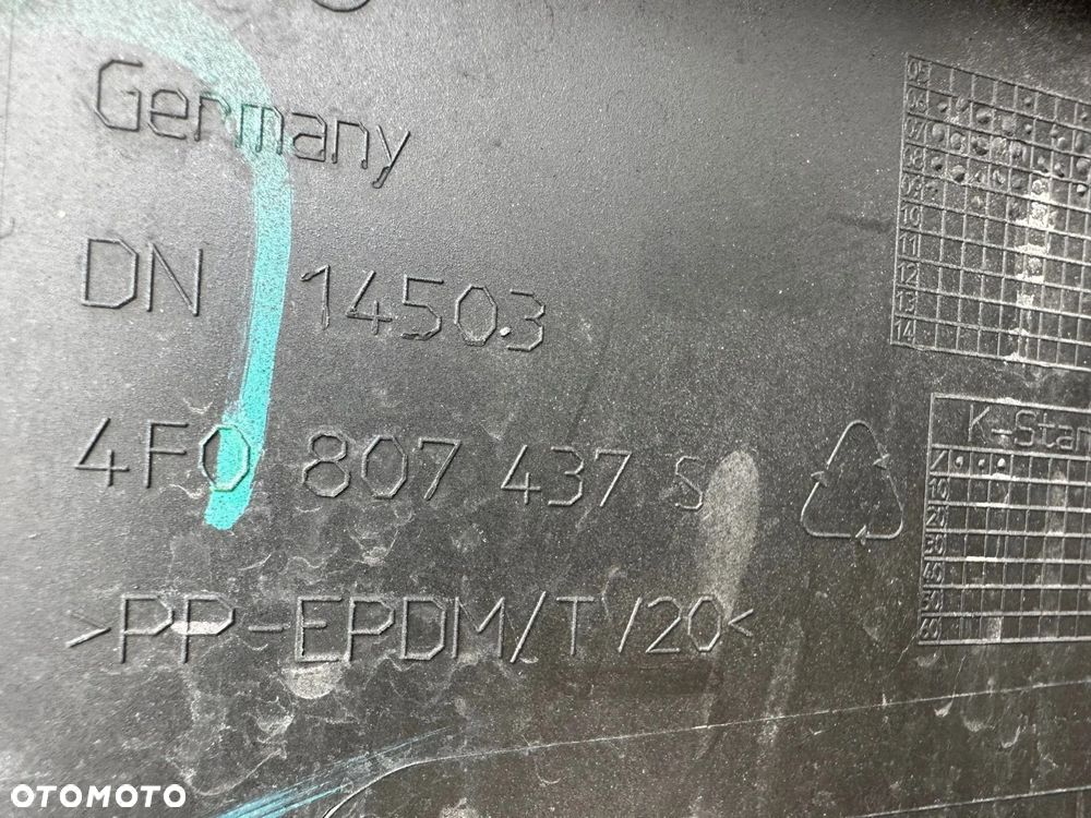 ZDERZAK Audi A6 S6 C6 4F ORYGINAŁ PRZÓD - 9