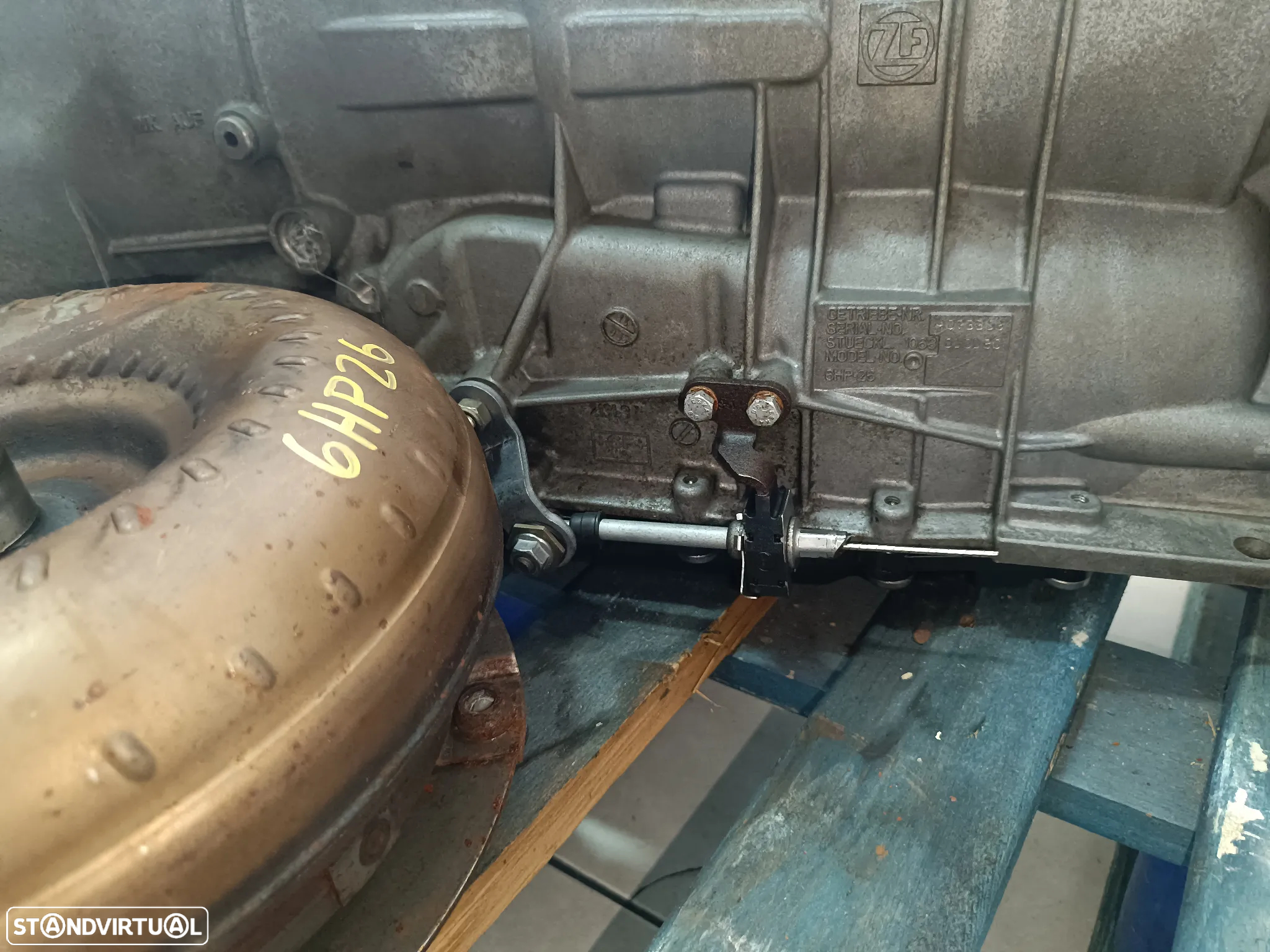 caixa automatica Bmw 535D 6HP26 E60 M57 biturbo 272cv ZF 6HP26 312NJ - 7