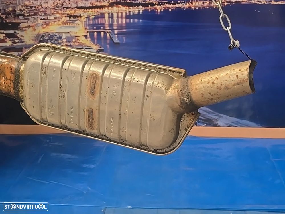 BMW Série 5 E60 E61 525i 530i Gasolina Silencioso  panela de Escape Muffler OEM Original 2003- - 2