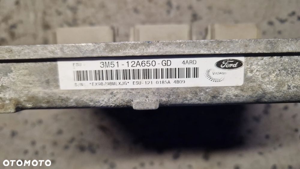 FORD FOCUS MK II C-MAX 1.8 16V STEROWNIK SILNIKA 3M51-12A650-GD - 2