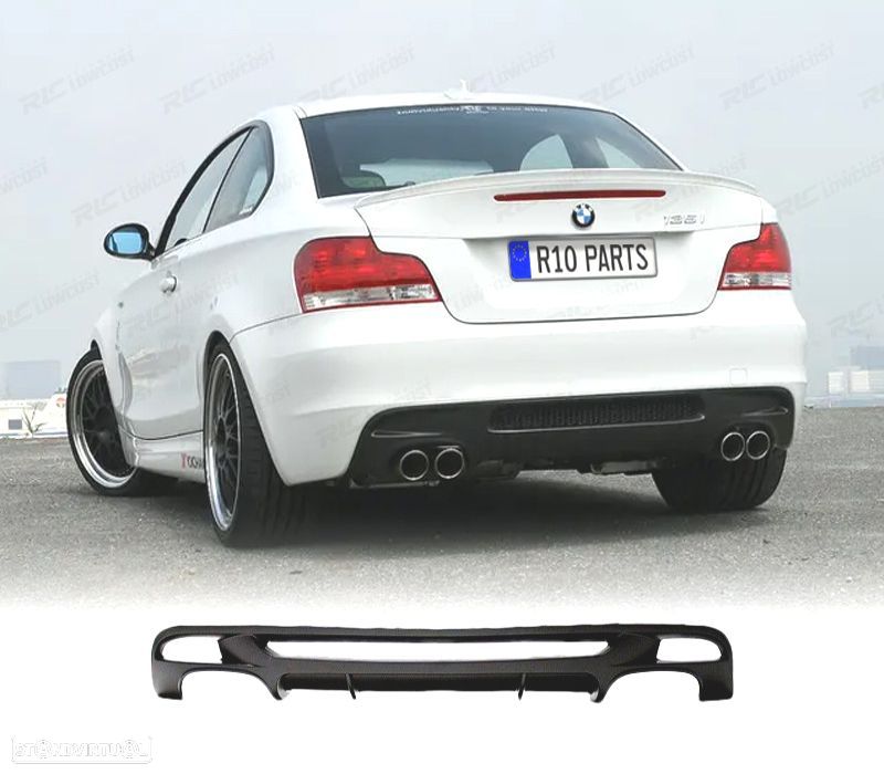 DIFUSOR BMW E82 E88 06-10 LOOK M PERFORMANCE - 1