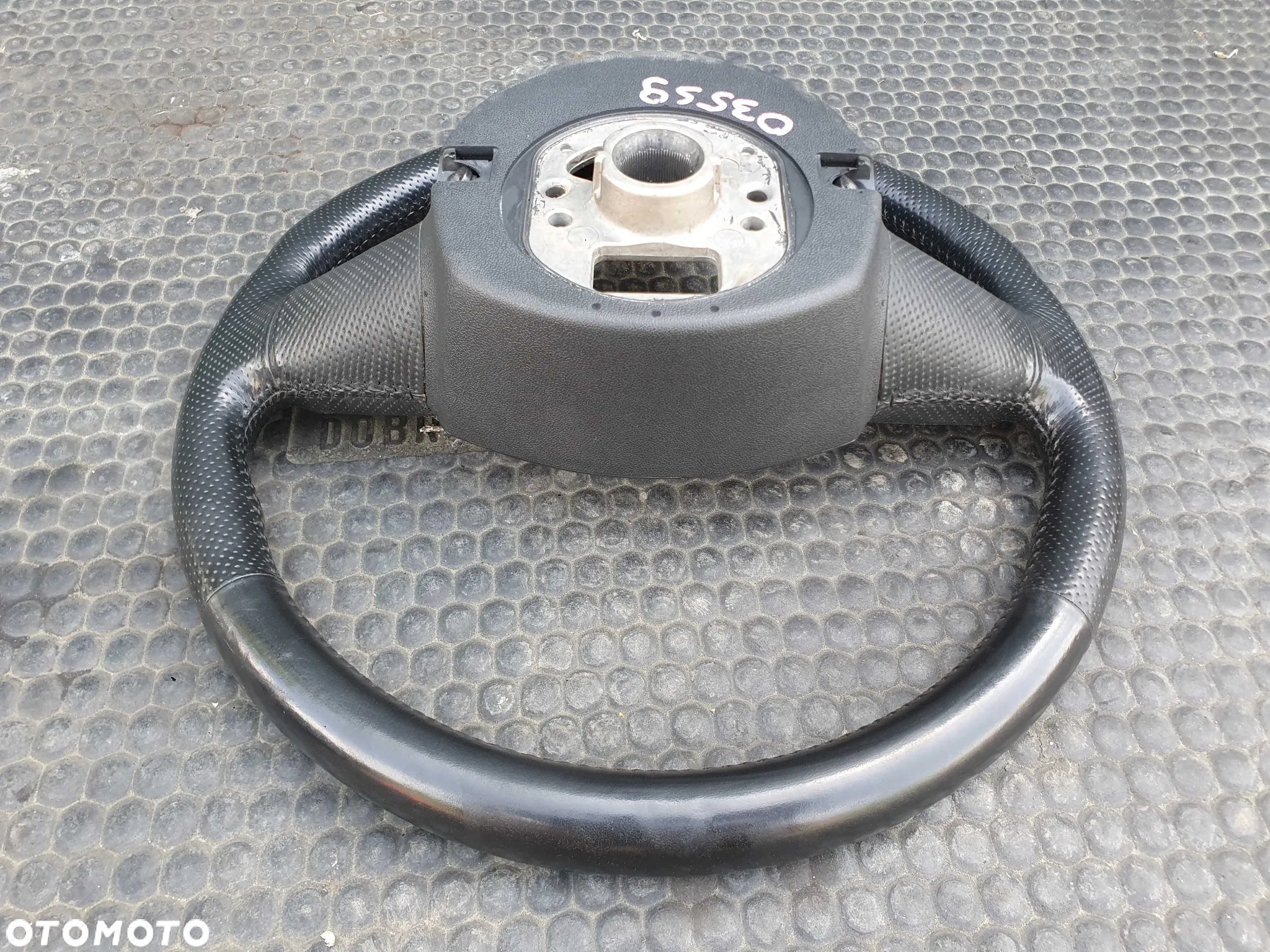 Kierownica Trzy 3 Ramienna Czarna Pikowana Skóra Air Bag Poduszka Wtyczka AUDI A4 B6 B7 - 30