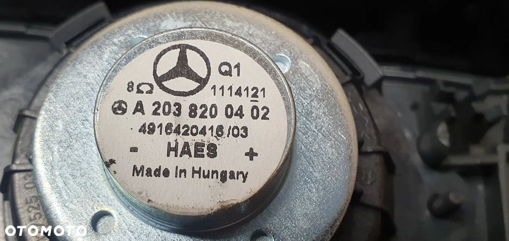 Osłona zaślepka deski konsoli Mercedes CLK W209 A2098300754 A2098300854 - 5
