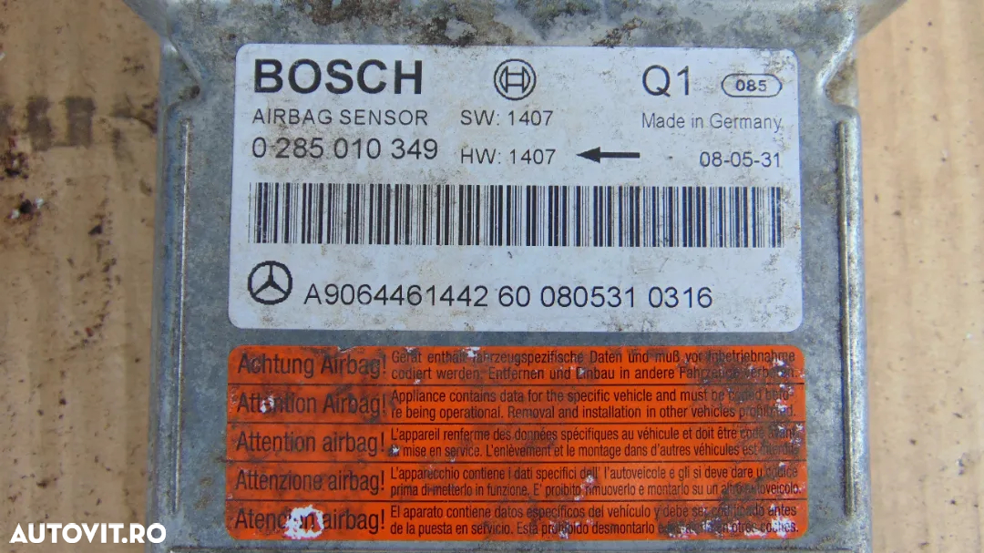 Calculator Airbag Mercedes Sprinter VW Crafter modul airbag-uri - 2