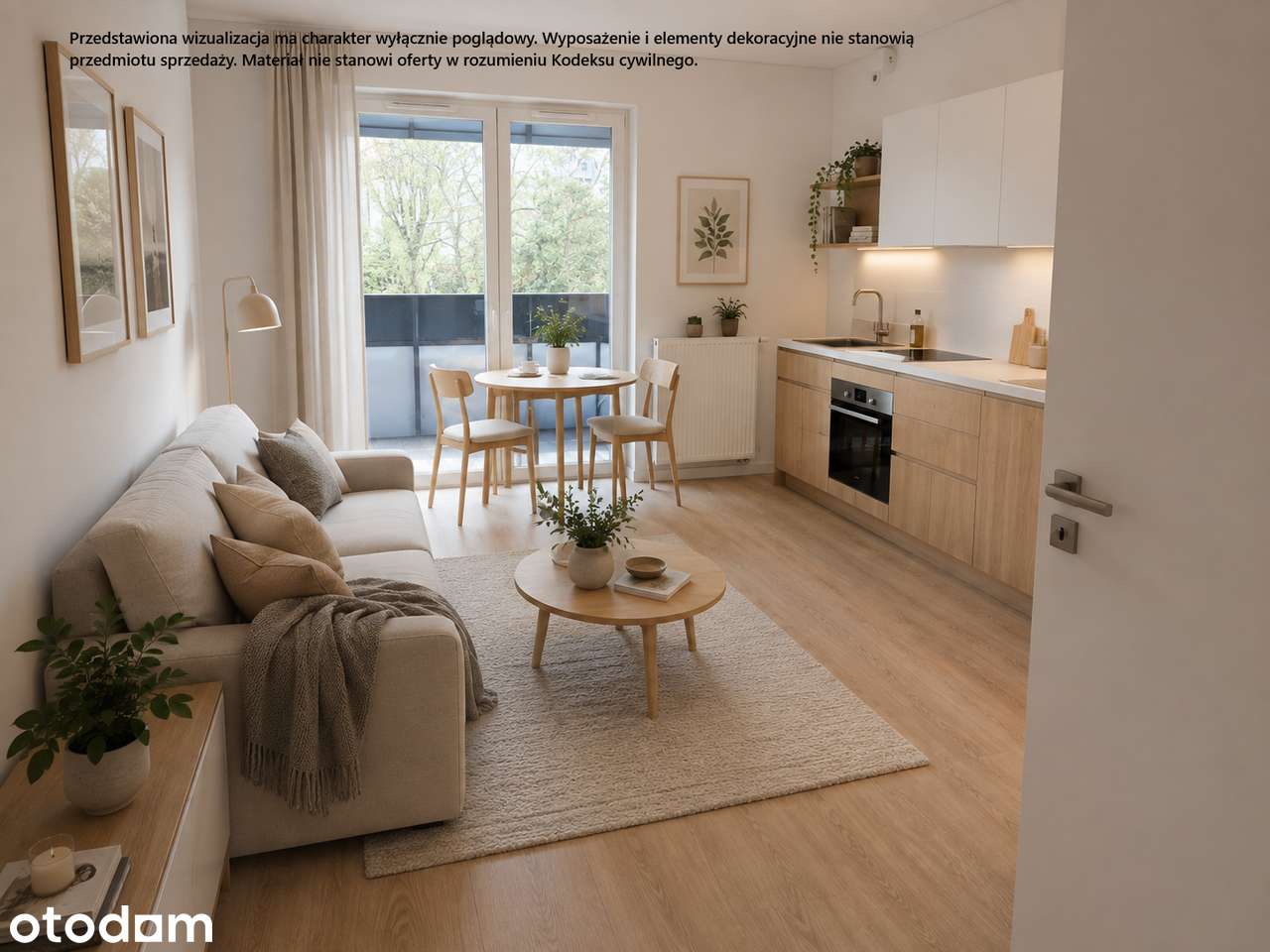 Nowoczesny aparthotel 26,16 m² z loggią w doskonałej lokalizacji