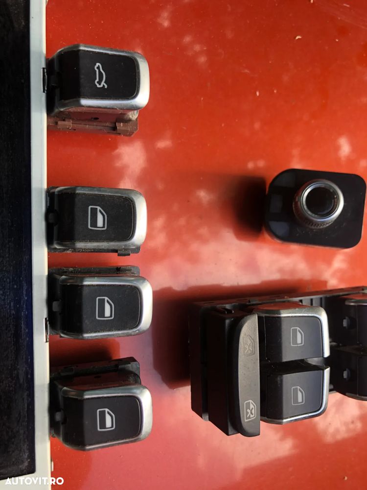 Set butoane geam,oglinzi,portbagaj ,sofer,pasager si spate Audi Q5,A4 B8,A5 - 5
