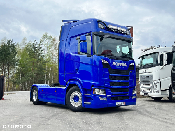 Scania Scania S500 z Niemiec idealny stan Full led kontrakt scania ASO