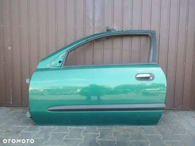 DRZWI LEWY PRZÓD LEWE PRZEDNIE NISSAN ALMERA N16 3D KOMPLETNE KOLOR DV8 - 8