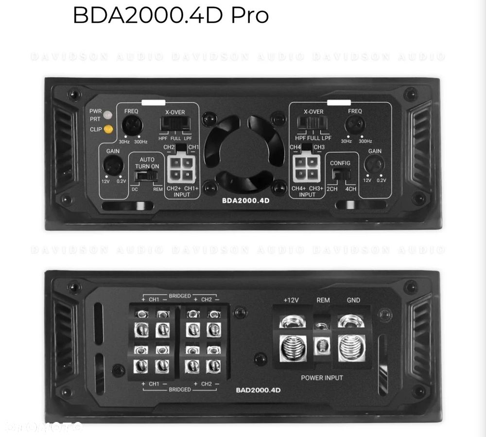 Harley Davidson Touring Cicada Audio BDA2000.4D Pro Amplifier - 4