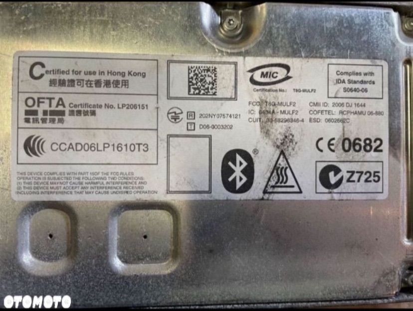 9178862 moduł Bluetooth mulf 2 Bmw 3 e90 e91 e92 5 e60 e61 e81 e87 - 3
