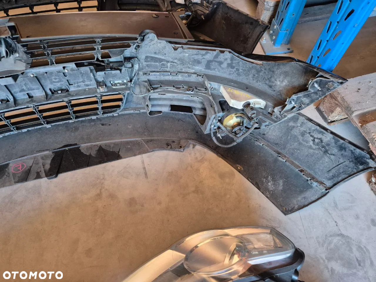 PASSAT B6 ZDERZAK LAMPA MASKA DOKŁADKA REFLEKTOR LC9X LB5M - 24