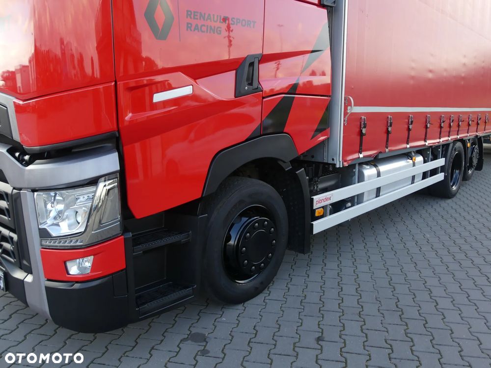 Renault T480 6x2 / ZESTAW PRZEJAZDOWY / FIRANKA / SUPER STAN / - 21