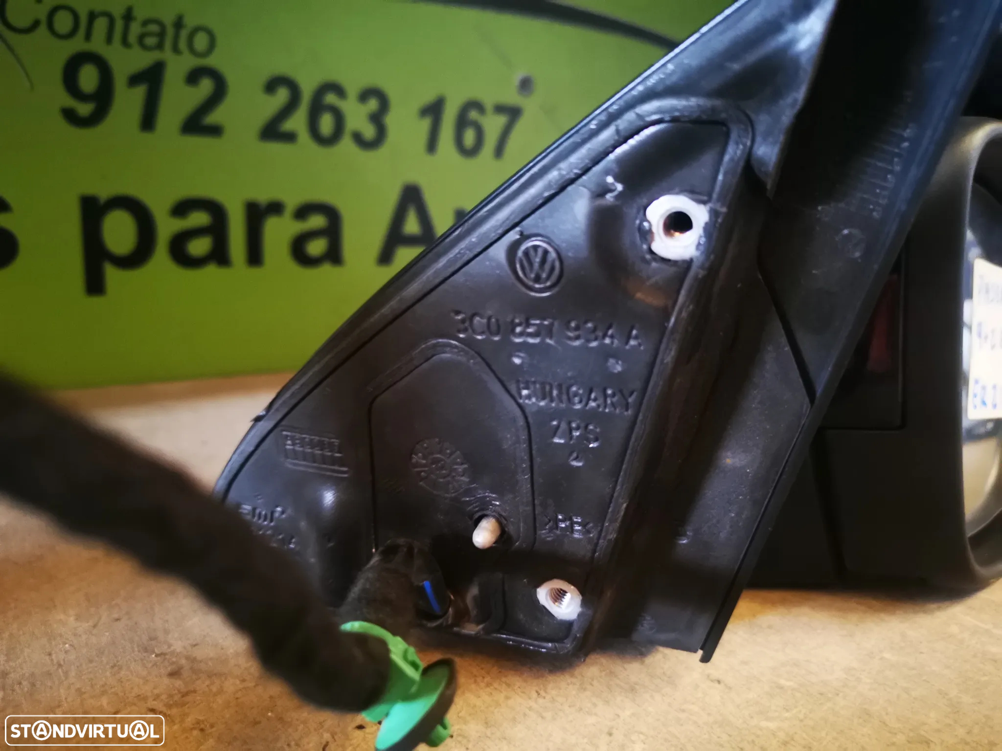 VW PASSAT B7 ESPELHO RETROVISOR DIREITO - ER210 - 5