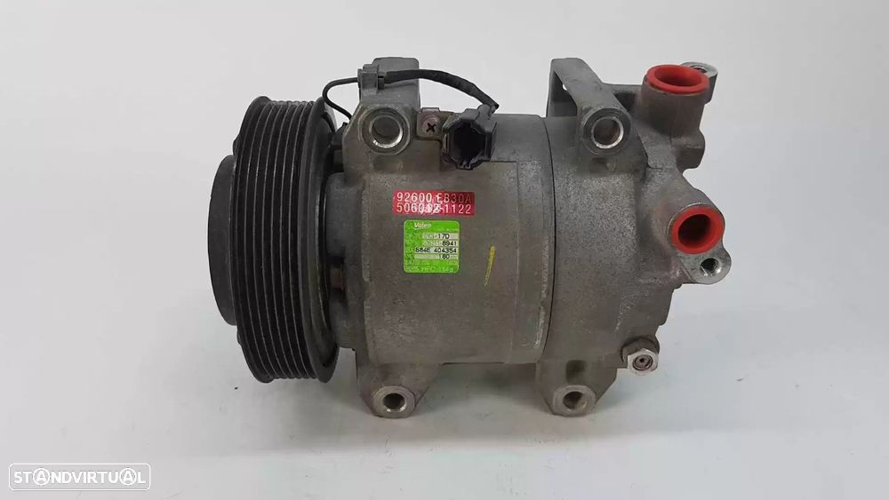 COMPRESSOR AR CONDICIONADO NISSAN PATHFINDER III 2008 -92600EB30A - 2