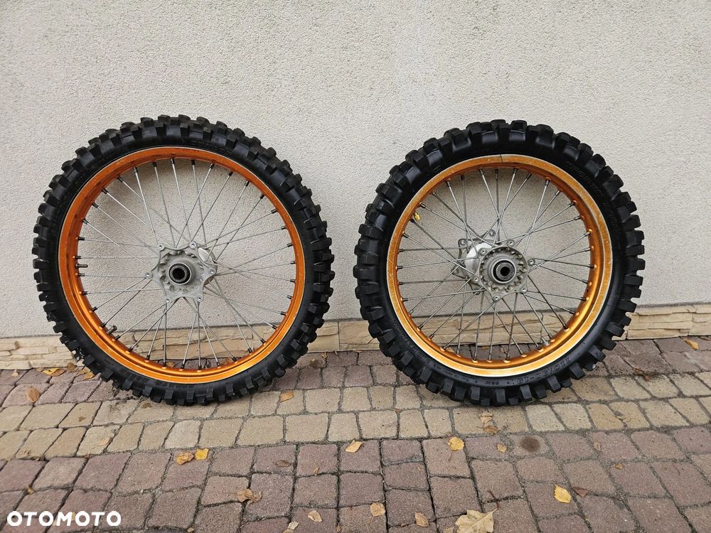 KTM EXC SX SXF FELGI KOŁA PRZÓD OŚ 26mm TYŁ 20mm 450 400 250 125 530 350 KOŁO EXCEL