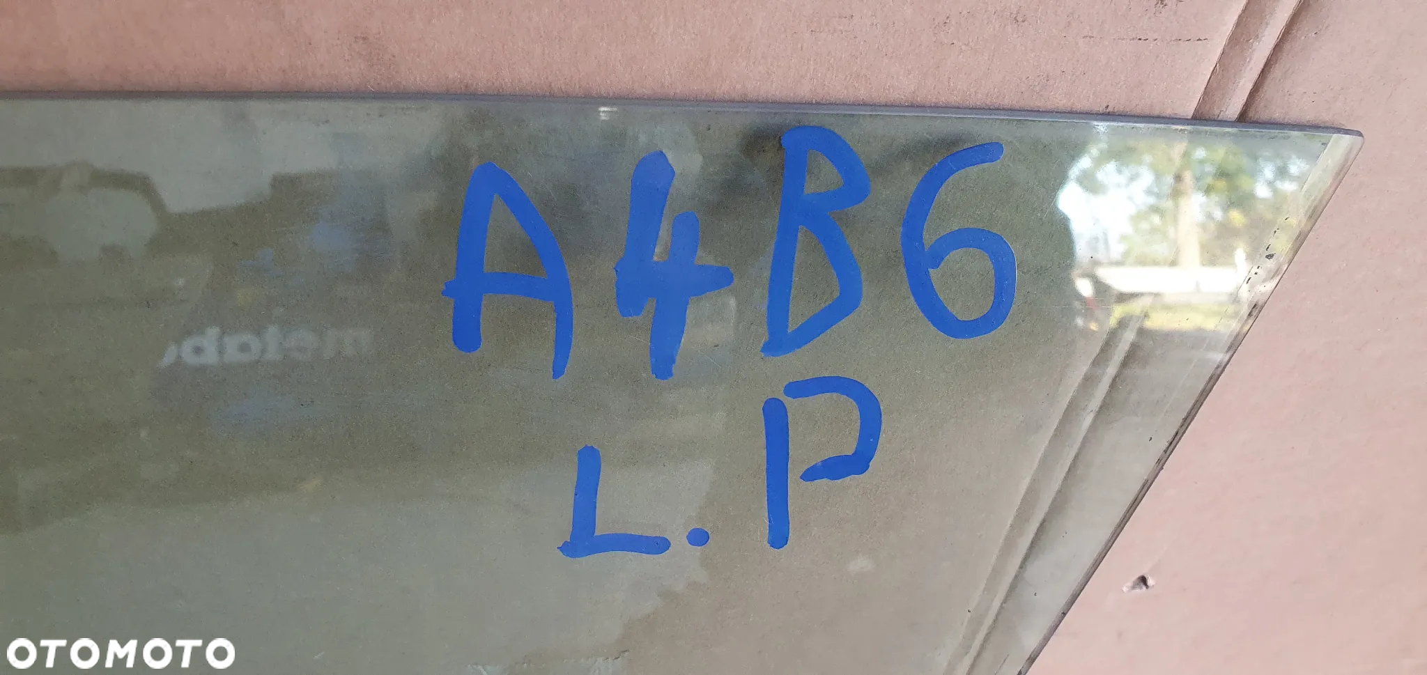 Szyba lewy przód przednia lewa Audi A4 B6 AS2 - 5